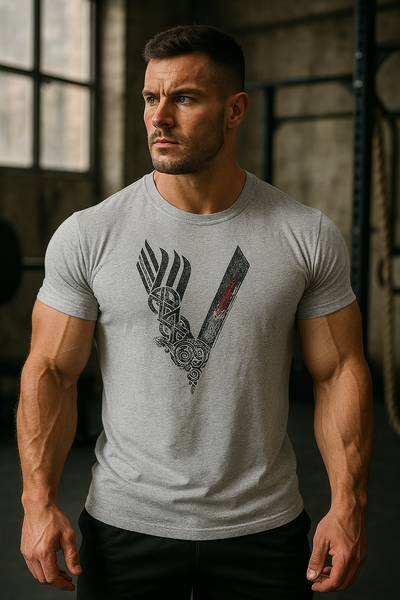 Lässiges Herren T-Shirt Baumwolle