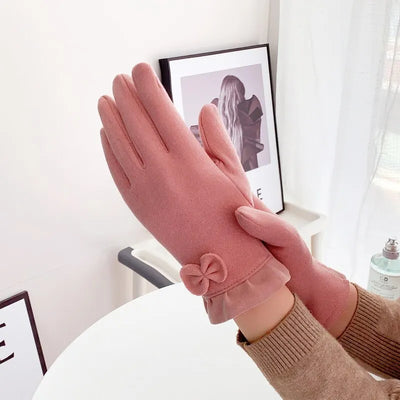 Avelena | Frauen Winter Touchscreen Winddichte Handschuhe - Kältebeständige Radfahren & Sportausrüstung