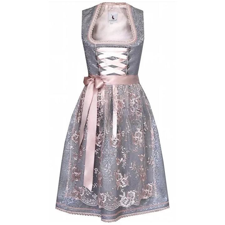 Damen Mini Oktoberfest Dirndlkleid