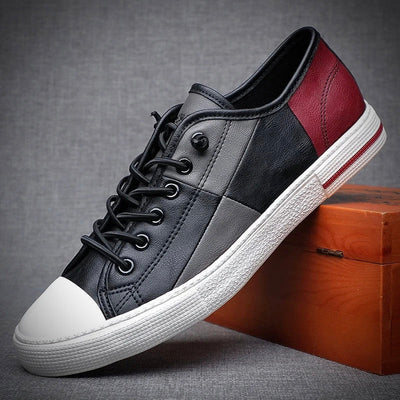Elegante Herren Leder Sneakers