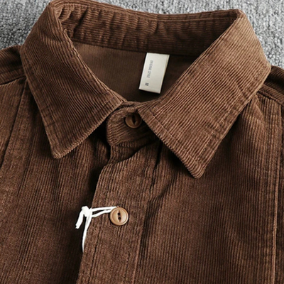 Klassisches Herren Cordhemd