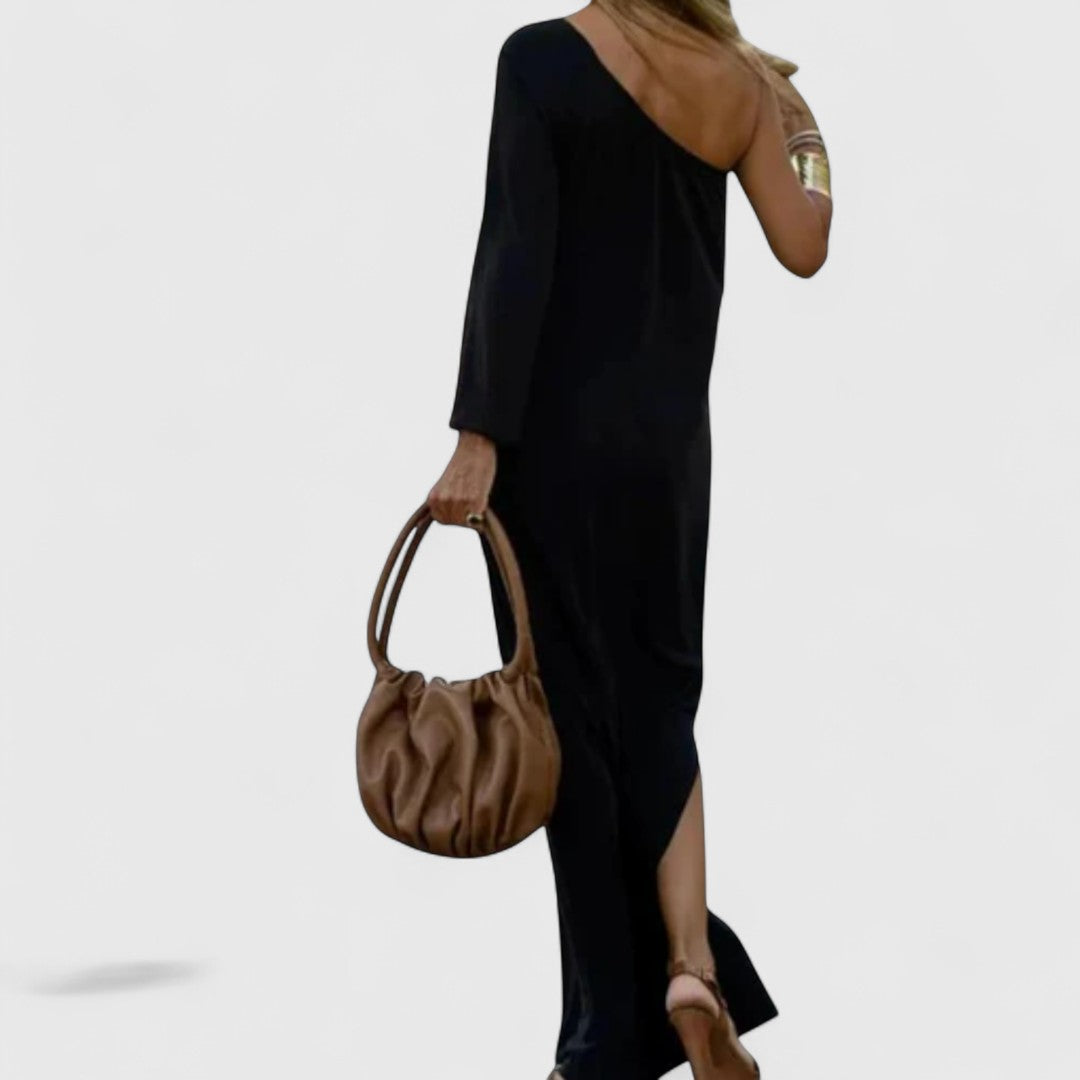 Ashley | Elegantes Ein-Schulter-Kleid