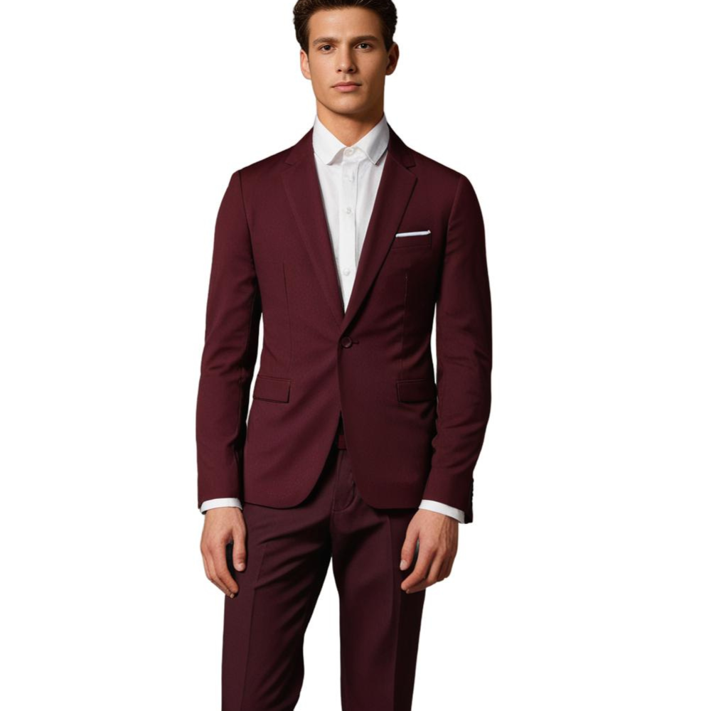 Herren Anzug mit Blazer und Hose - Elegant geschnitten