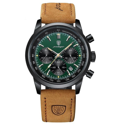 Klassische Herren Chronograph Armbanduhr
