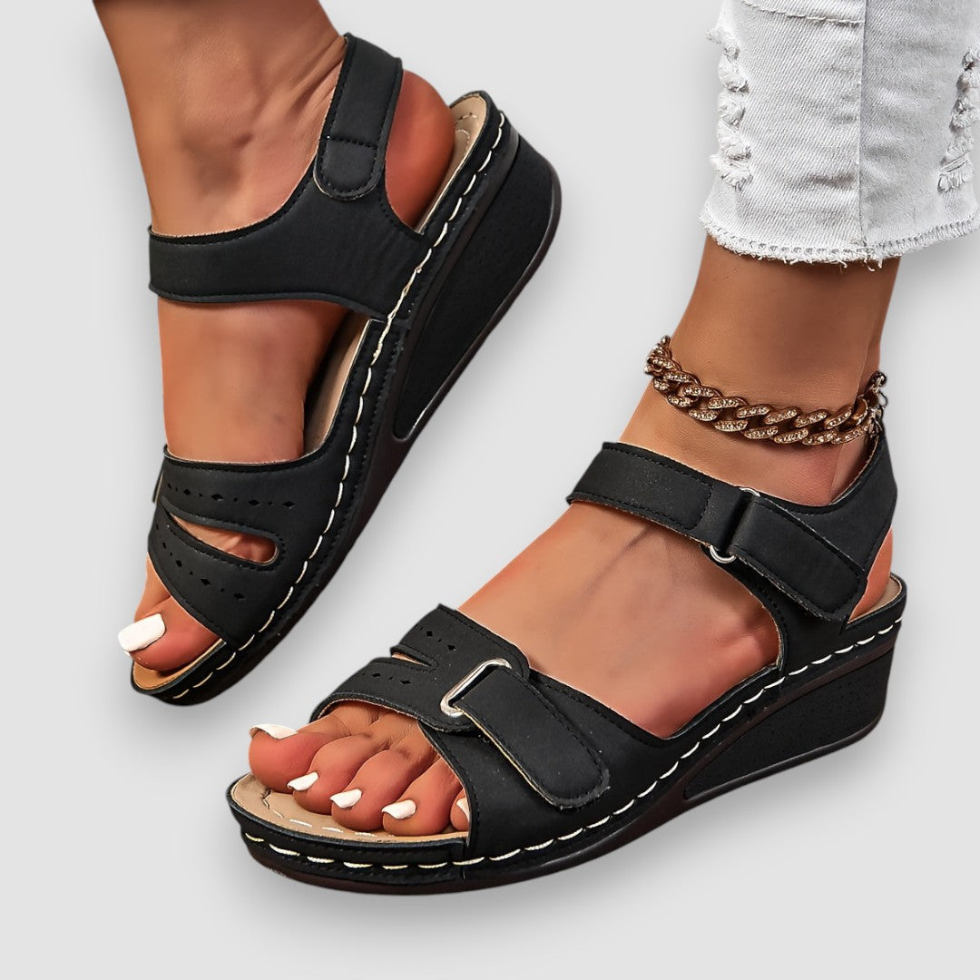 ZenMila | Moderne Orthopädische Damensandalen mit Komfort-Fußbett