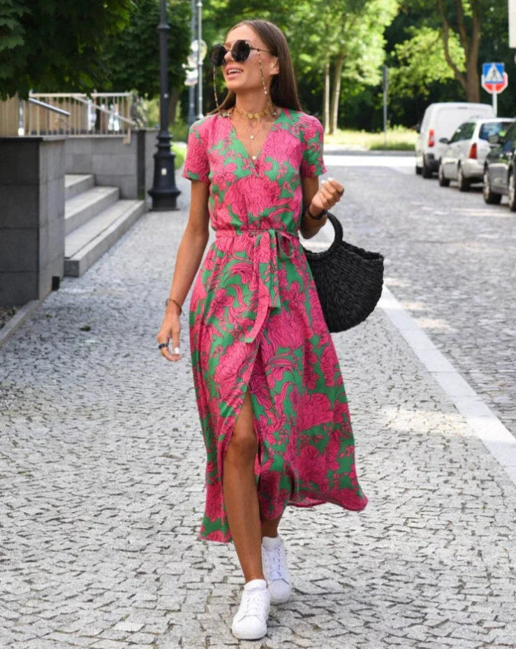 Linda - Sommerkleid mit Blumen