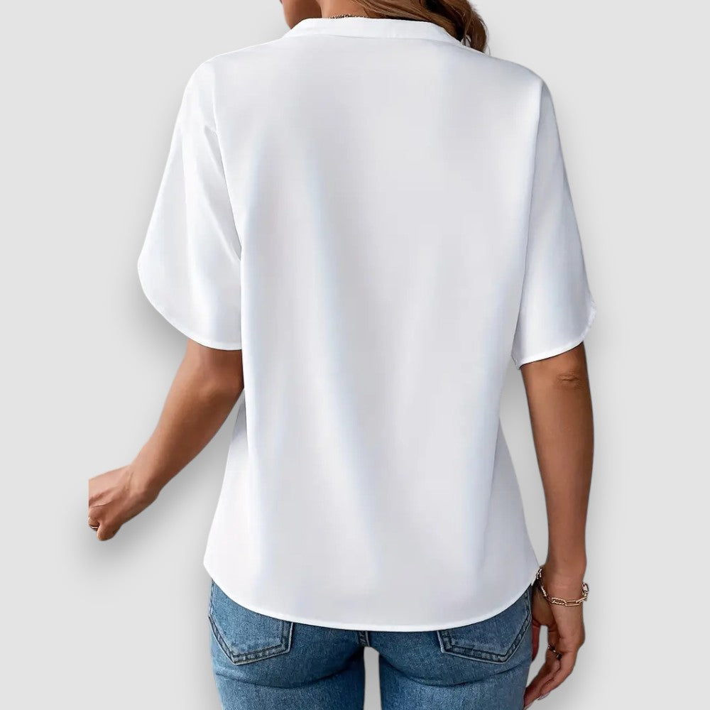 Stella | V-Ausschnitt Bluse