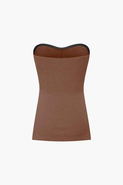 Athena | Elegantes Zweiteiler-Set mit Bustier-Top & Shorts