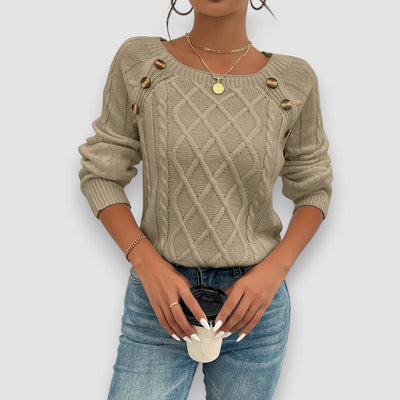 Diana | Rundhalspullover, Damenbekleidung