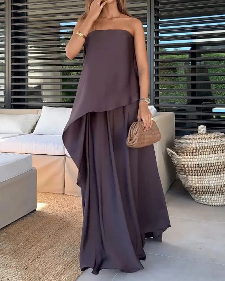 Elisabeth | Elegantes ärmelloses Tube-Top-Rock-Zweiteiler-Set