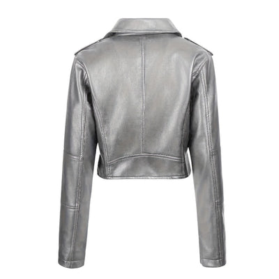 Kaya | Leder Langarm Jacke