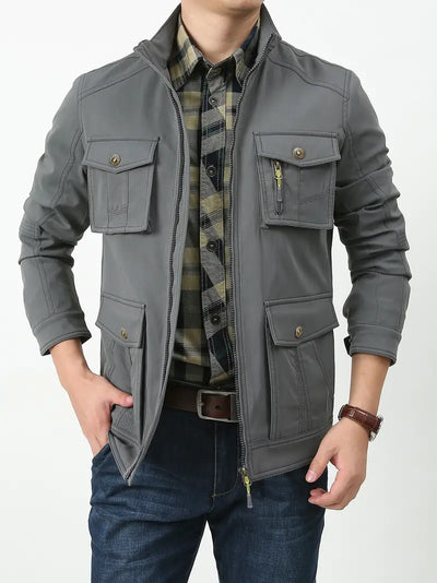 Robuste und wetterfeste Herren Outdoor Jacke aus Nylon