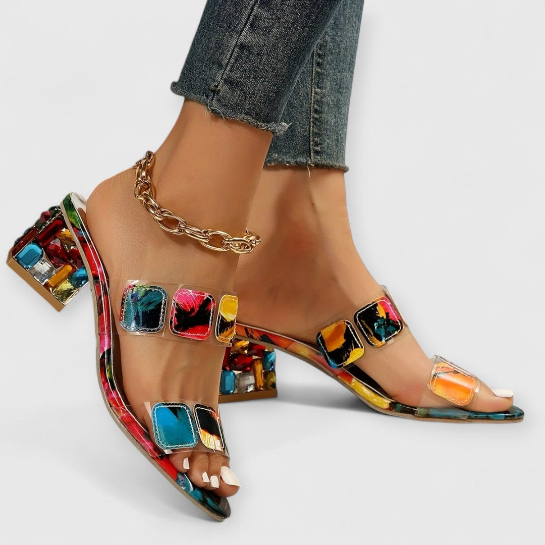 Katie | Orthopädische Luxus-Heels mit Farbspiel