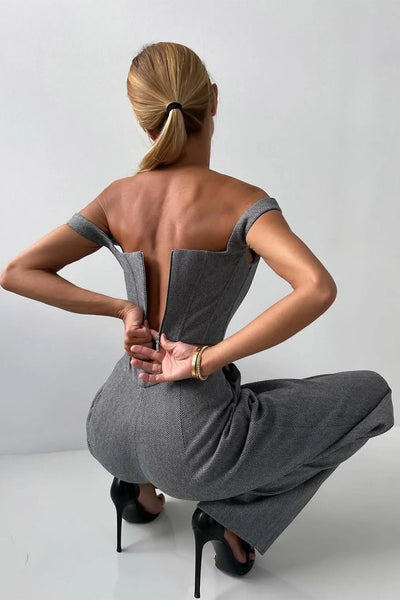 Alba™ - Dreiteiliges Set mit zweireihigem Blazer