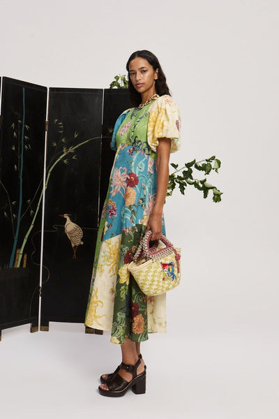 Kelly | Avery-Midi-Kleid mit Nähten