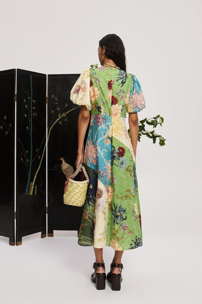 Kelly | Avery-Midi-Kleid mit Nähten