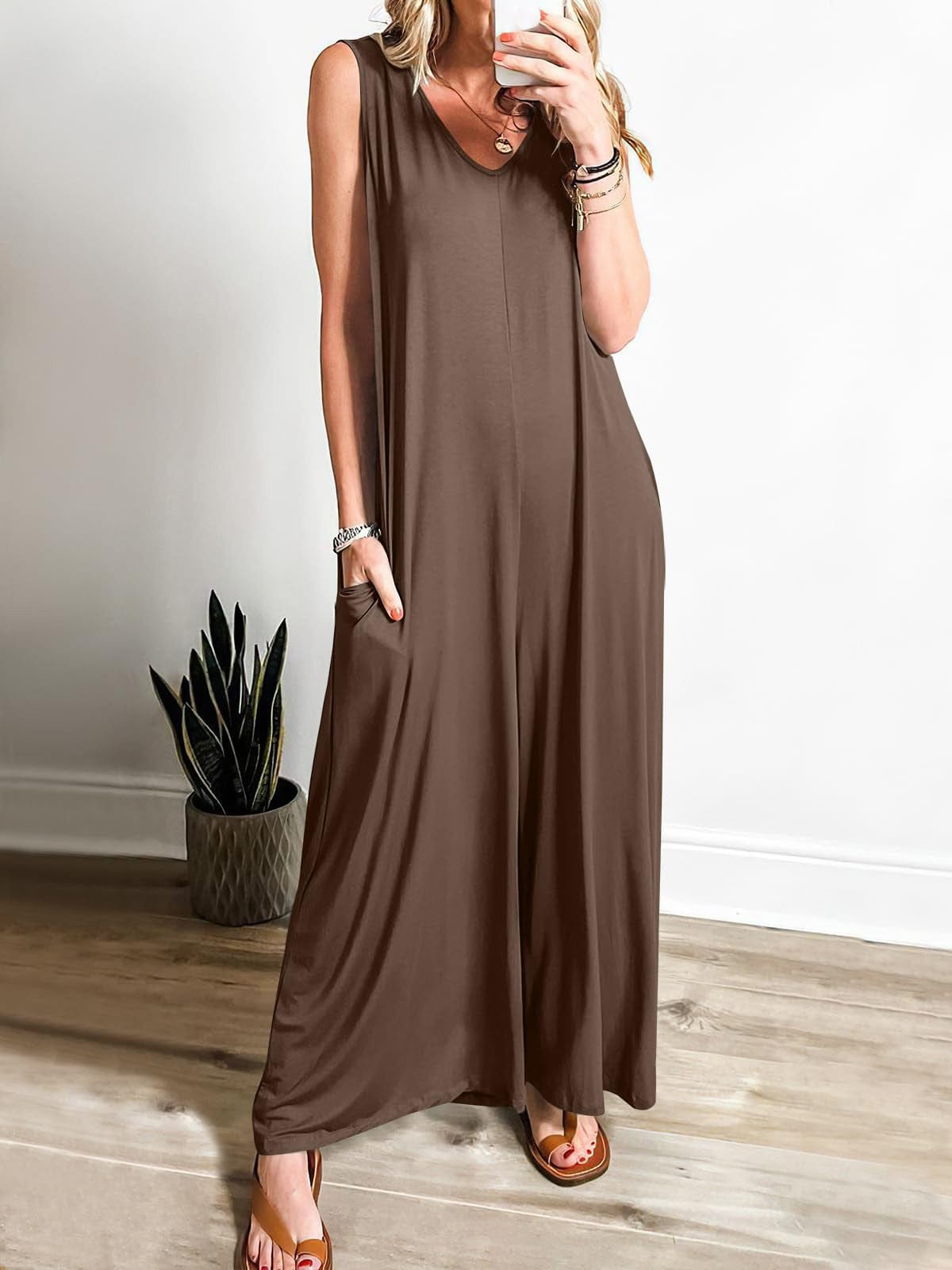 Aliyah – Elegantes Lockerer und lässiger Jumpsuit