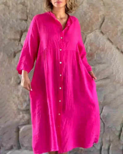 Alva – Elegantes Hemdblusenkleid