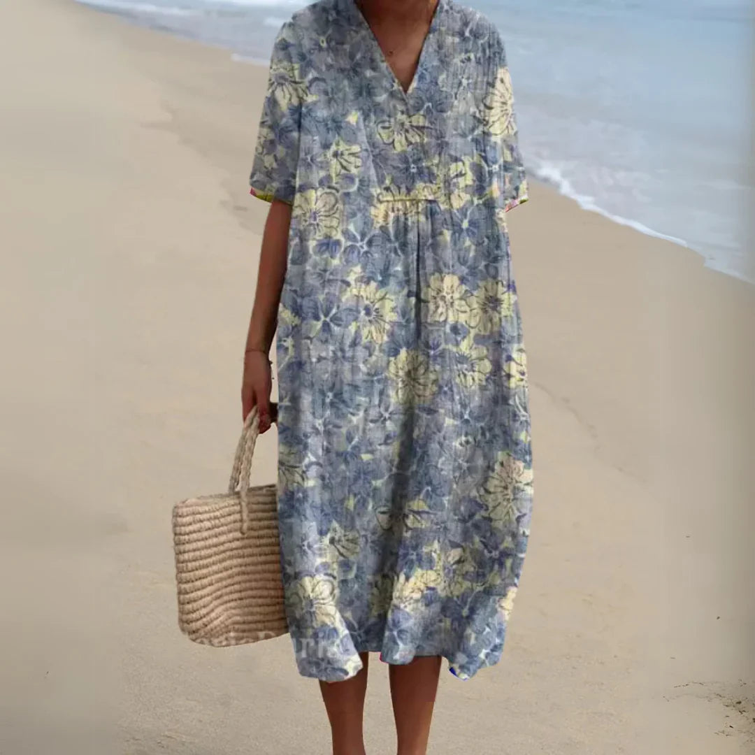 Amara™ - Müheloses Sommer-Blumenkleid