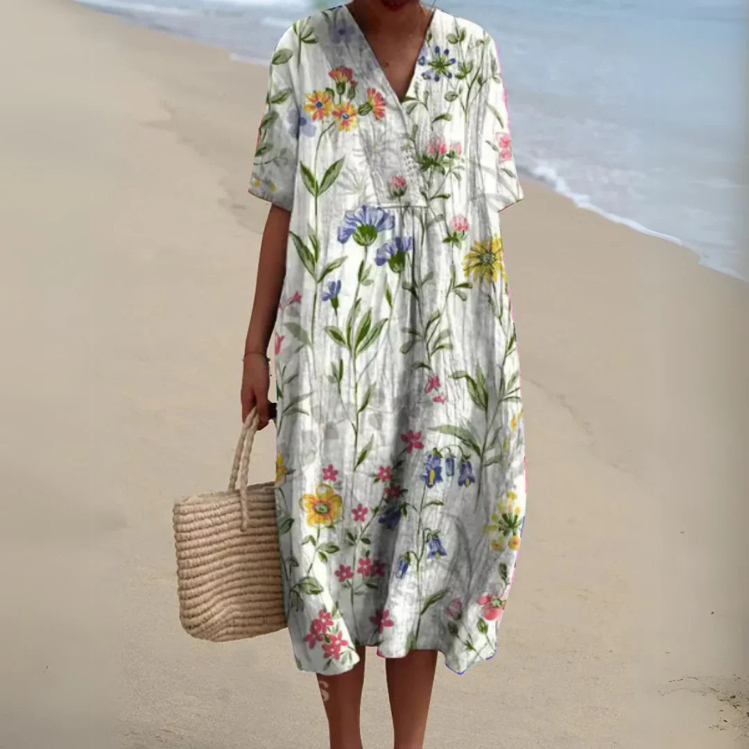Amara™ - Müheloses Sommer-Blumenkleid