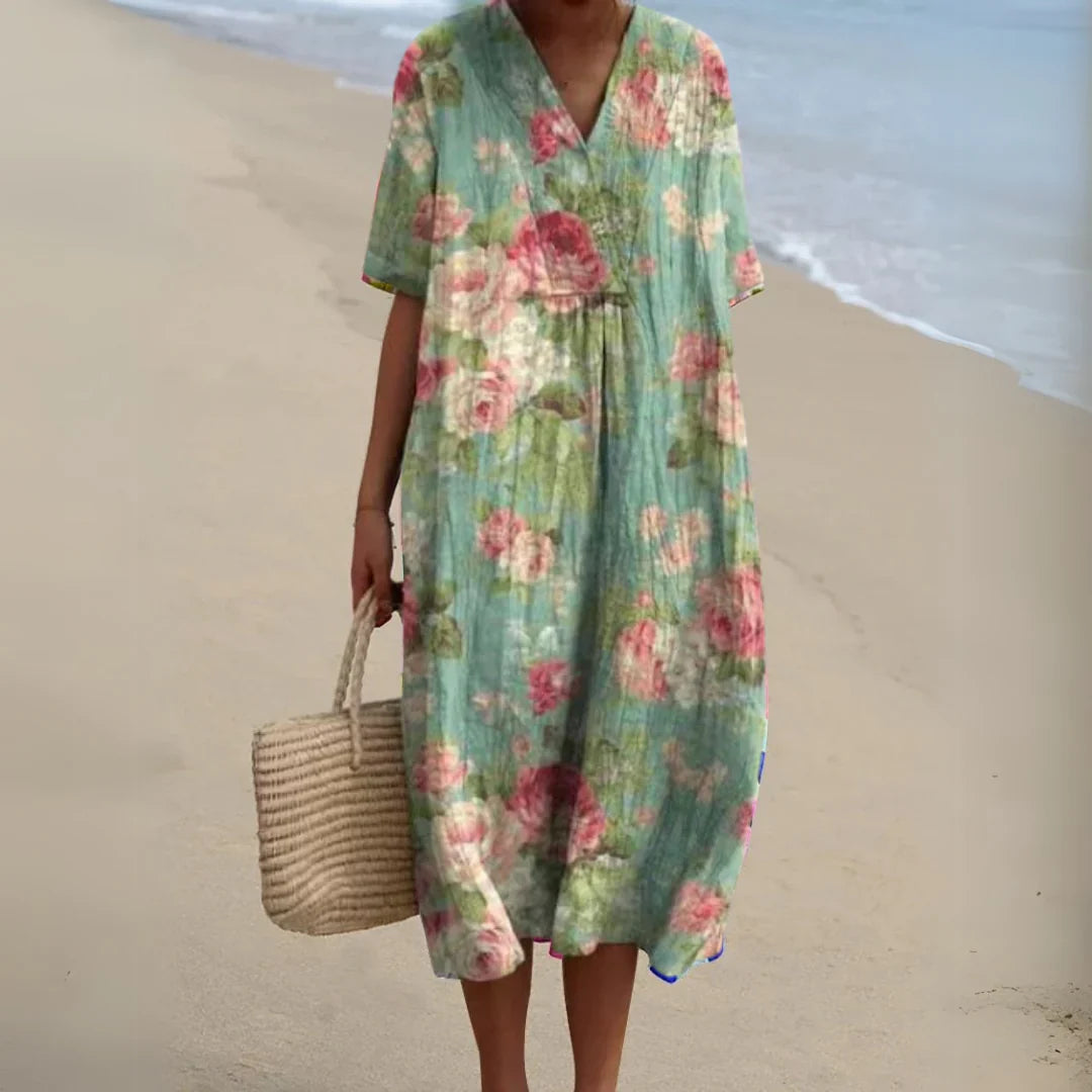 Amara™ - Müheloses Sommer-Blumenkleid