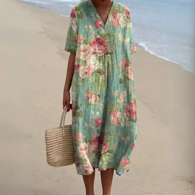 Amara™ - Müheloses Sommer-Blumenkleid