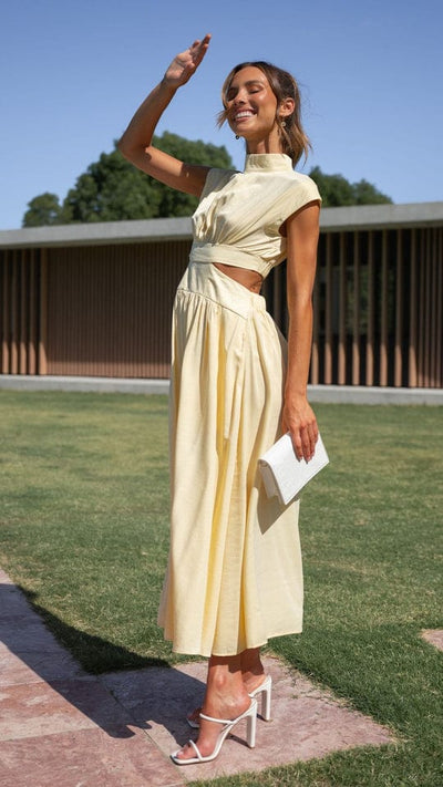 Amina – Elegantes Kleid mit praktischen Taschen