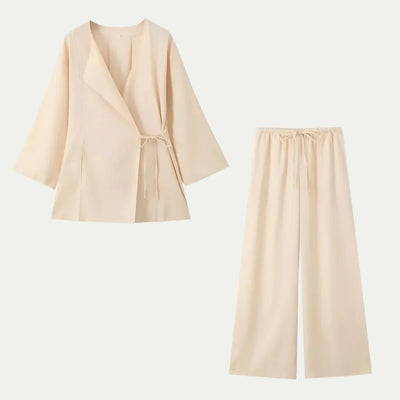 Ariella – Edles Kimono-Set mit Hose für Damen