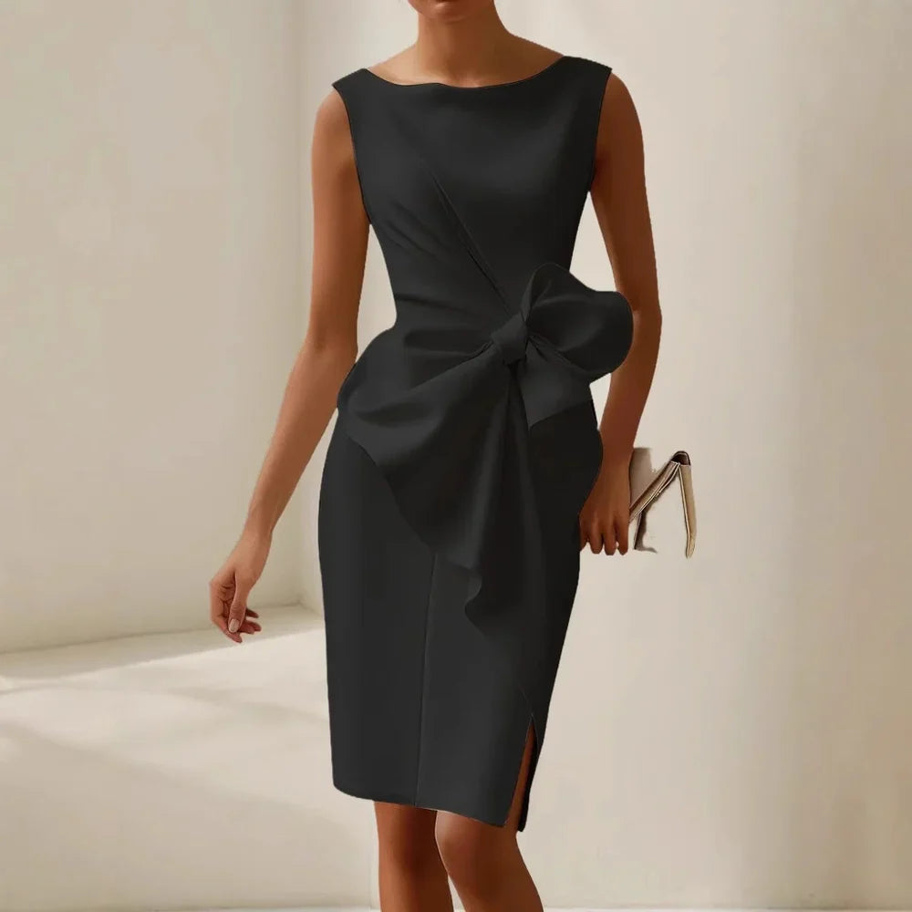 Athena™ – Elegantes Kleid mit Fliege
