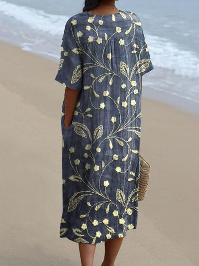 Aurelia – Elegantes Vintage Blumenkleid