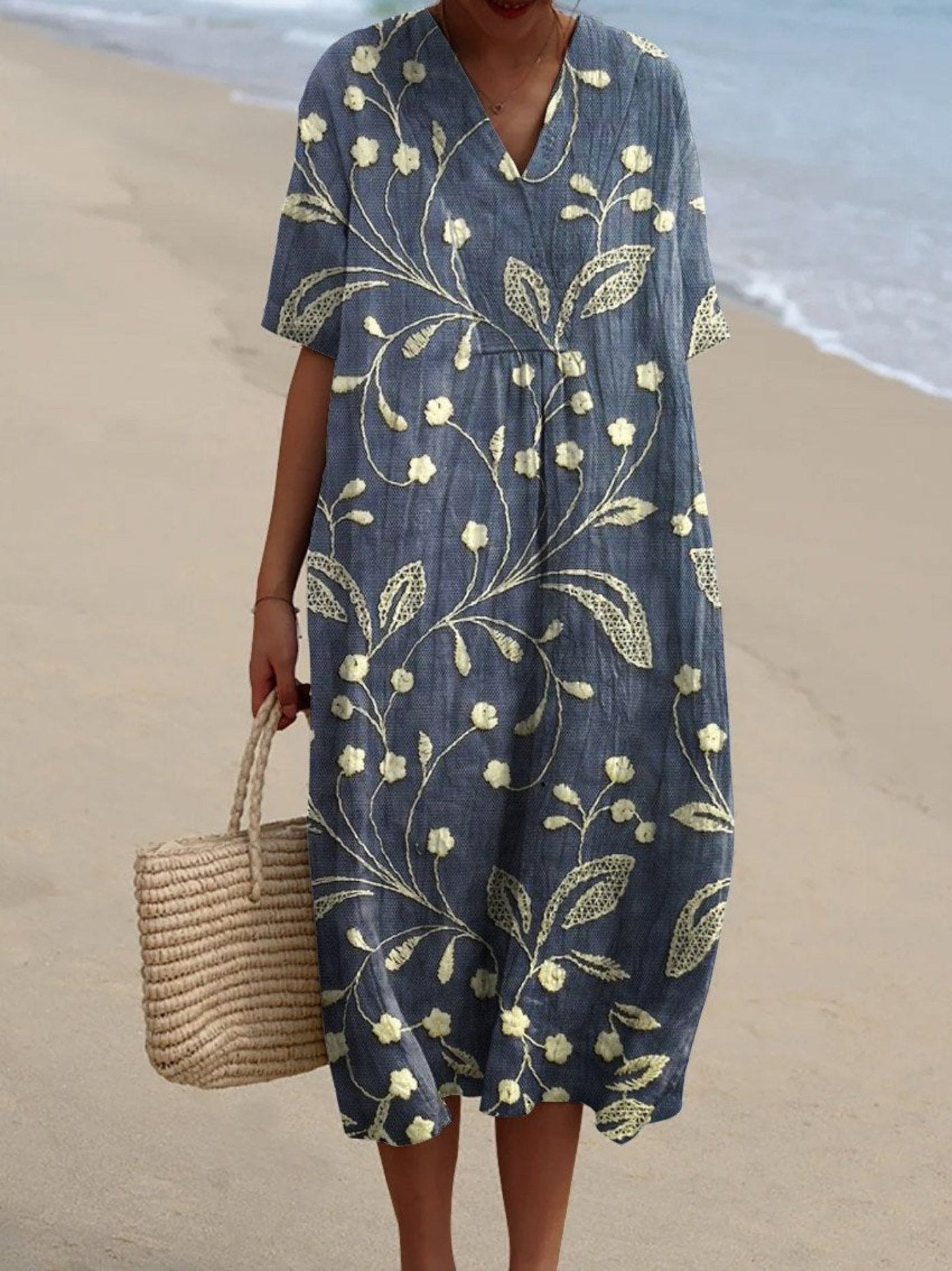 Aurelia – Elegantes Vintage Blumenkleid