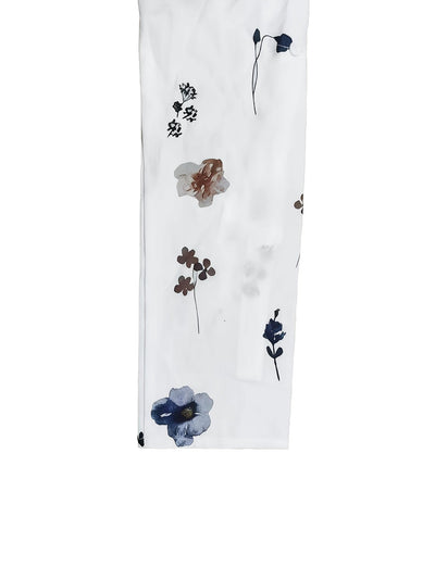 Aveline – Elegante Blumenbluse mit langen Ärmeln