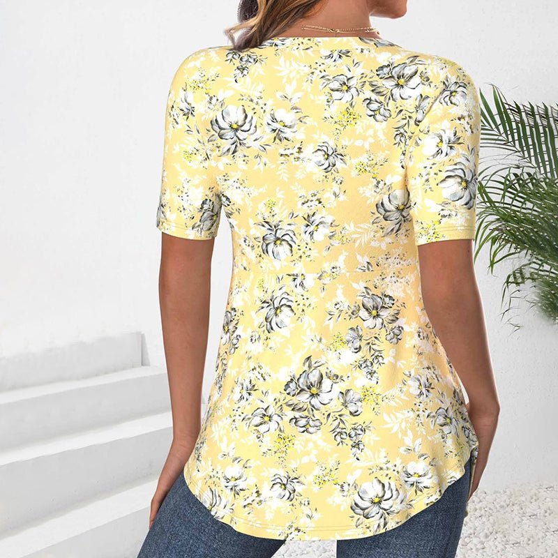 Aveline – Stilvolle Bluse mit floralem Druck