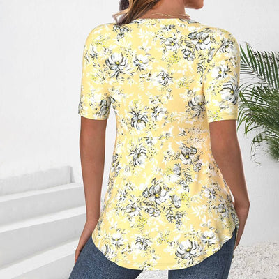 Aveline – Stilvolle Bluse mit floralem Druck