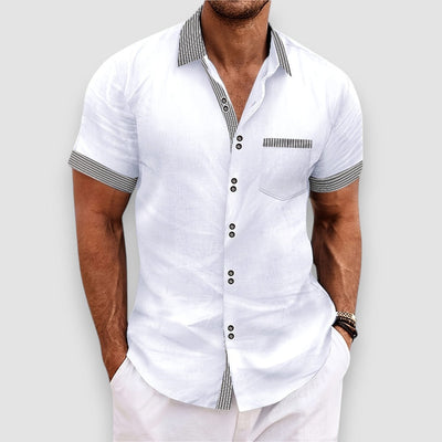 Enzo | Short Sleeve Button Shirt