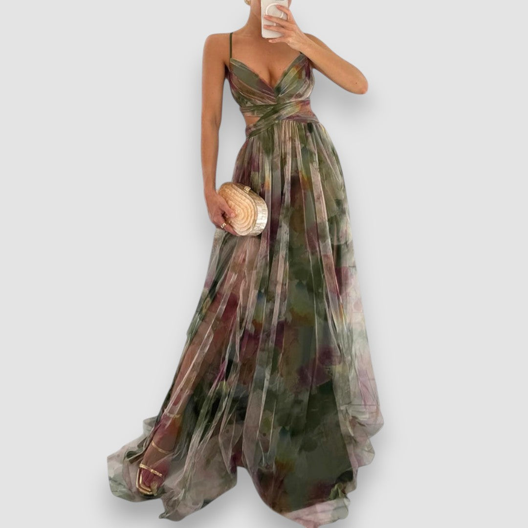 Verity | Maxikleid mit Blumenprint