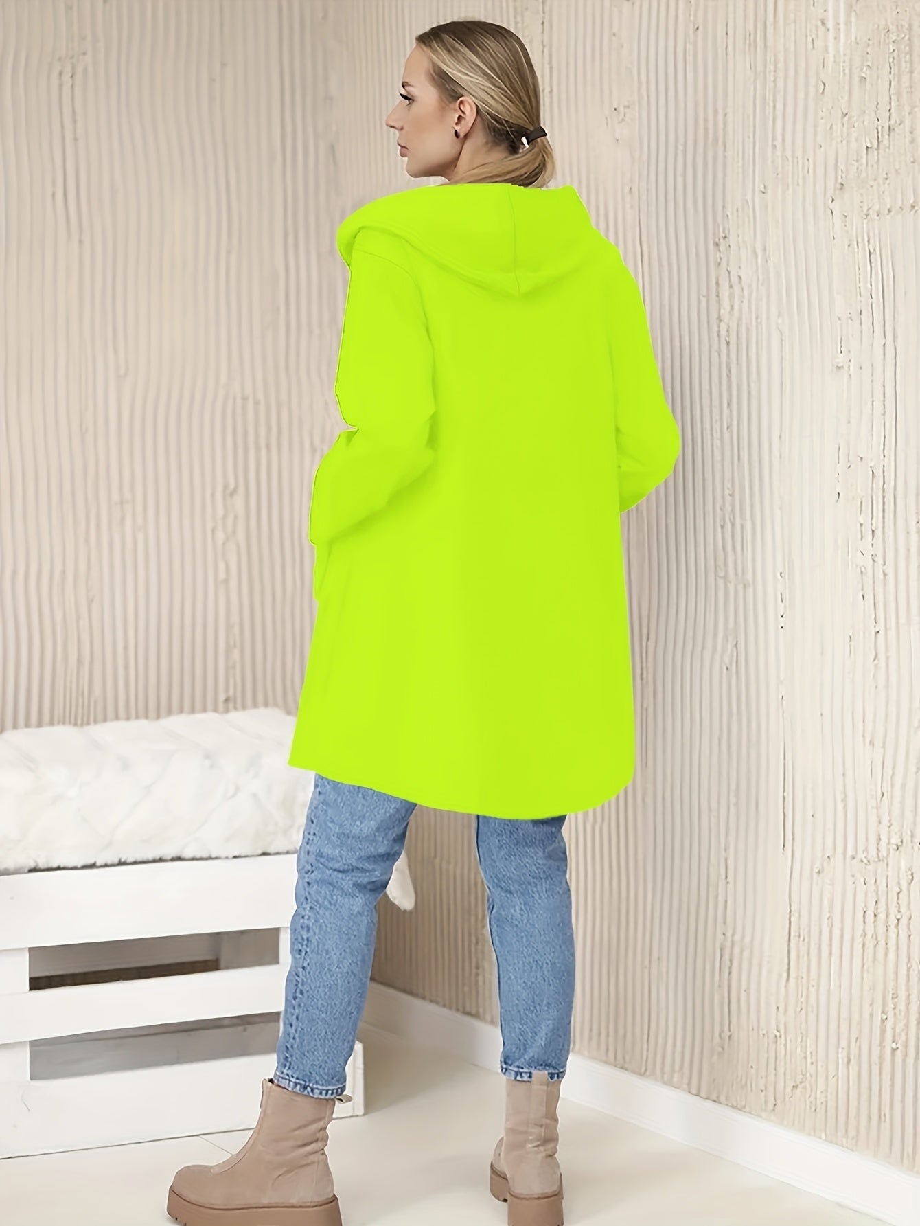 Nicola – Langärmelige Jacke Mit Seitentaschen