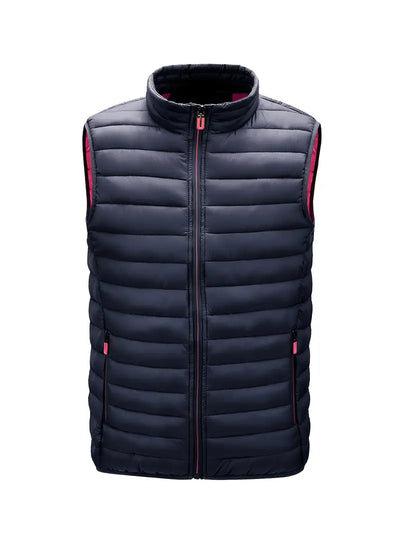 Miles | Lightweight Bodywarmer Stehkragen Herren-Steppweste