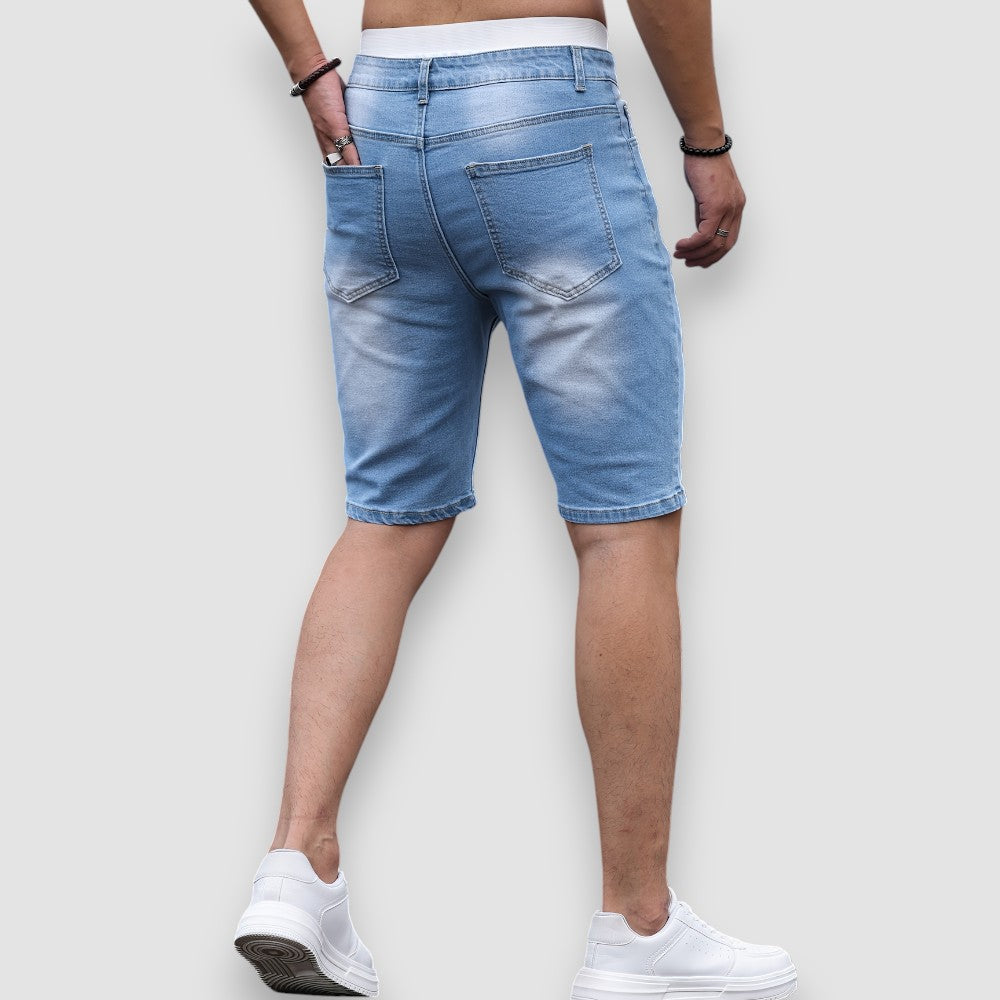 Lior | Stretch Denim Shorts
