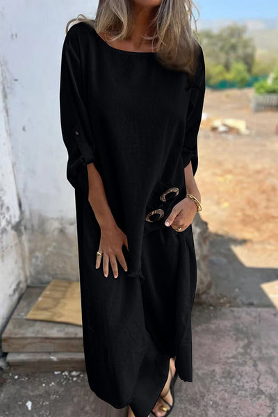 Monika | Mühelos Fließendes Kleid