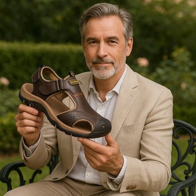 Benno – Elegante Sandalen Orthopädisch Bequem