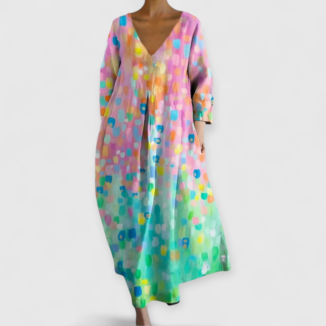 Melay | Kleid Premium Elegant V-Ausschnitt