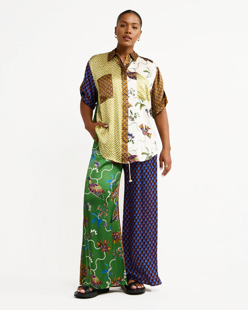 Knox | Birdie gespleißtes Hosen-Set