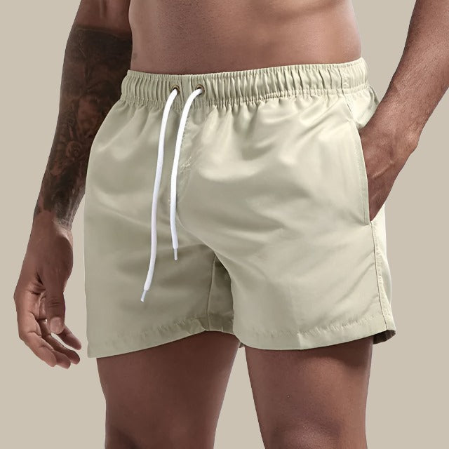 Schnelltrocknende Badeshorts Für Herren | Kordelzug