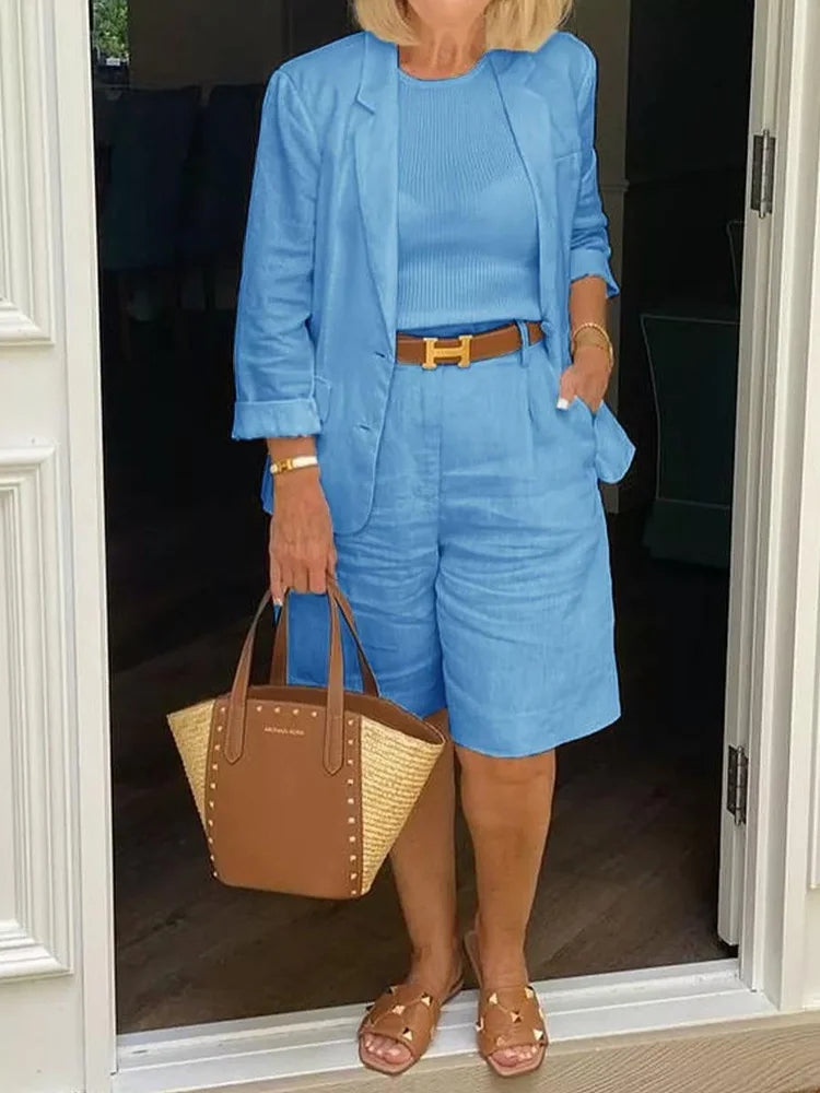 Hanne | Damen Chic Komplett-Outfit