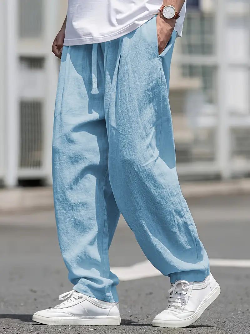 Kirk - Atmungsaktive Baumwollhose Mit Taschen