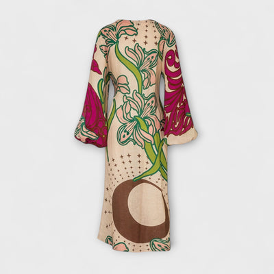 Tracey - Maxikleid mit Taillengürtel