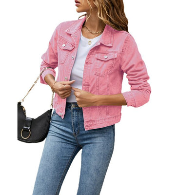 Trendige Damen-Denimjacke mit Bequemer Passform – Malina