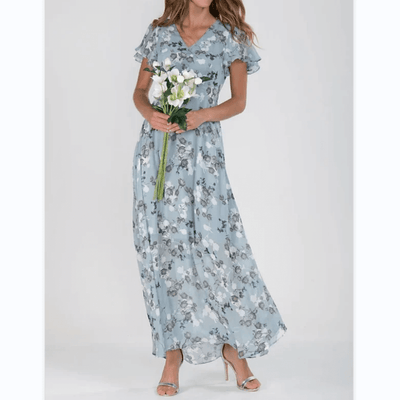 Cataleya – Elegantes Maxi Blumen Kleid