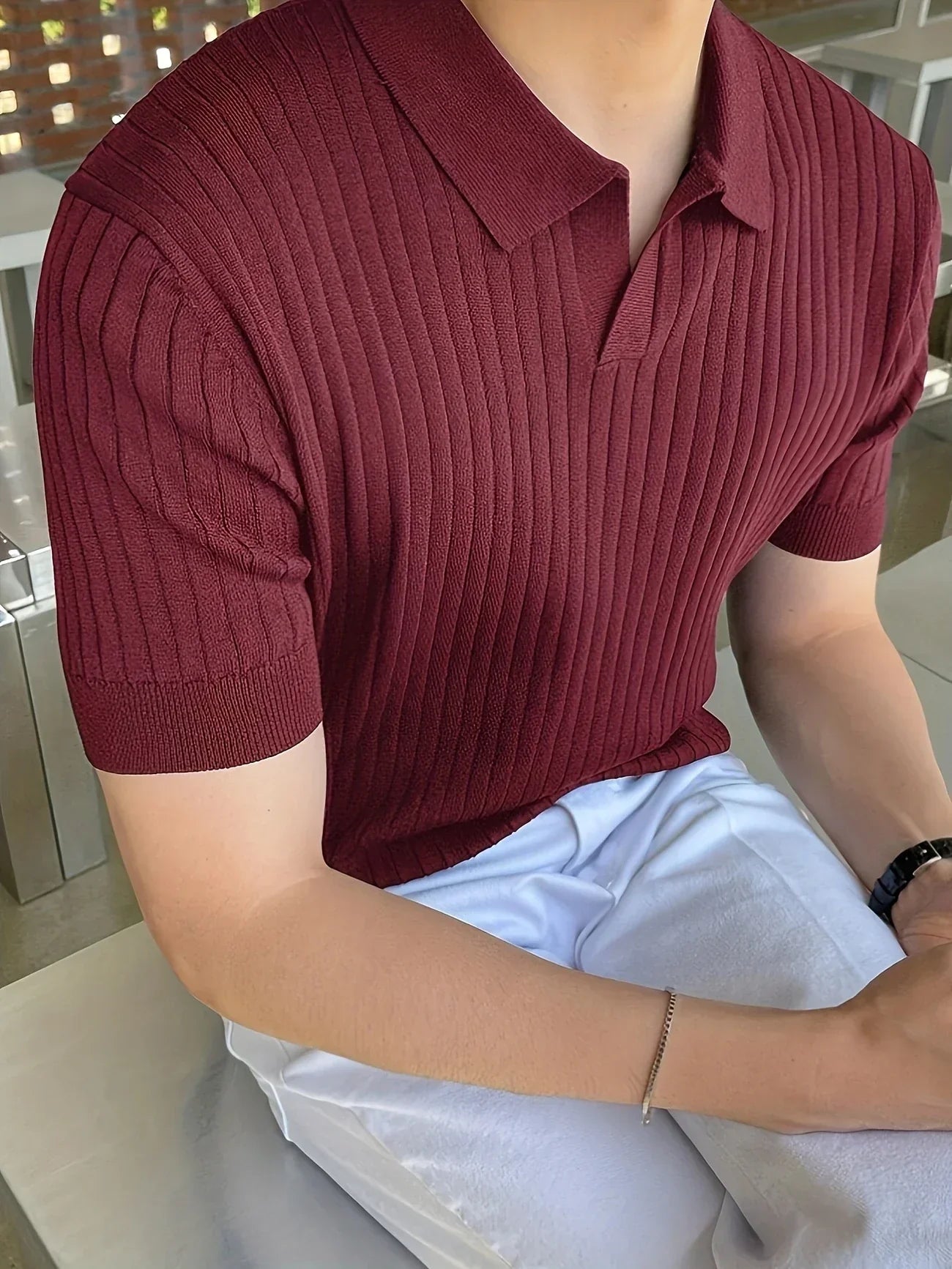 Kennedi | Casual Polo-Shirt mit Kurzärmeln